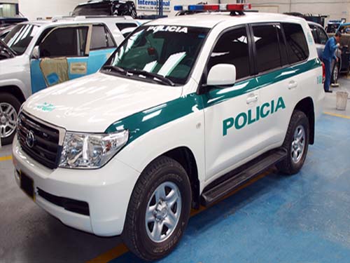 Police Armor Patrol Toyota UZJ200. Patrol Armor